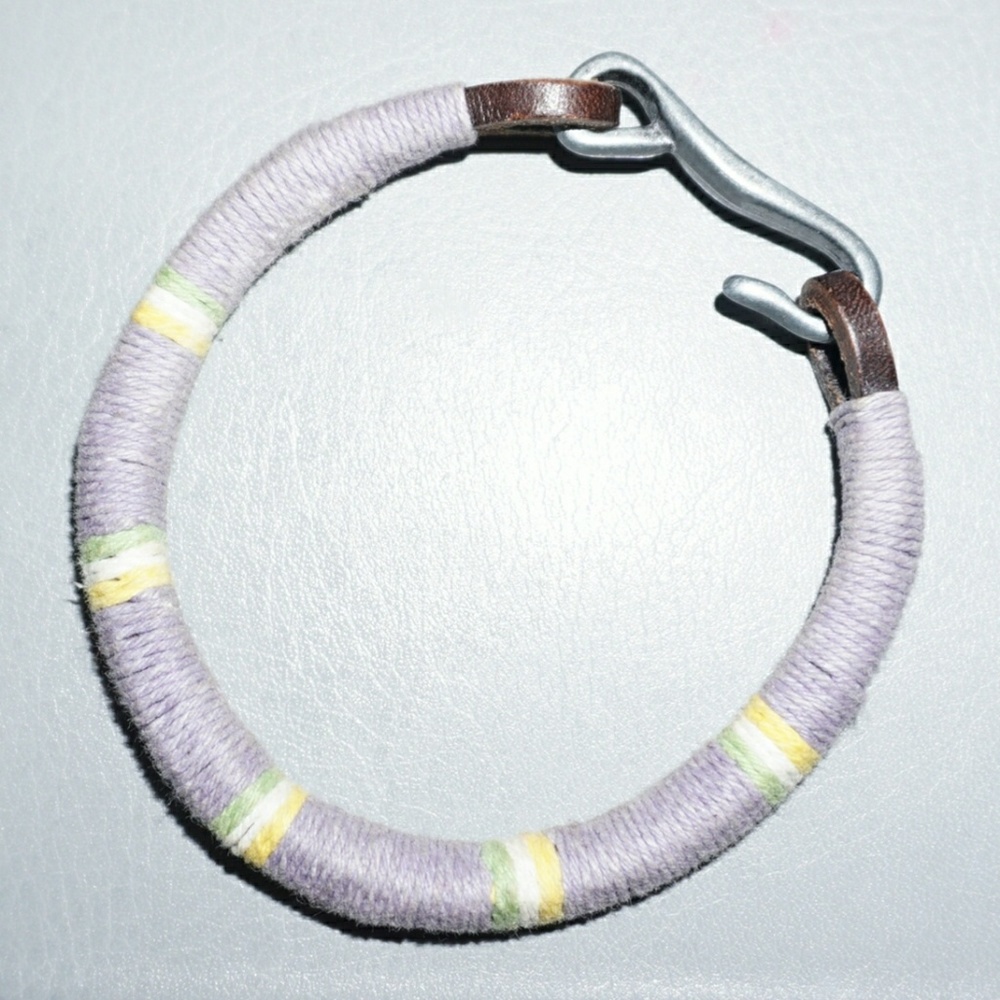Leather & Cord Bracelet